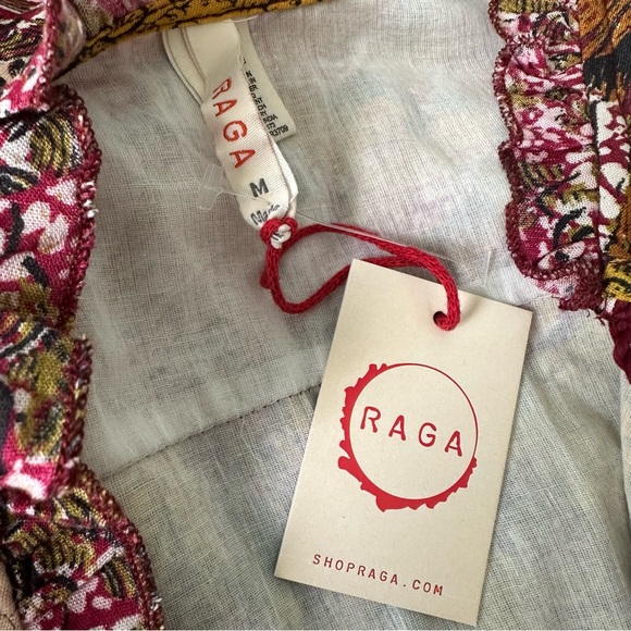 NWT Anthropologie RAGA Fleri Tiered Maxi Dress sz M - Picture 13 of 14